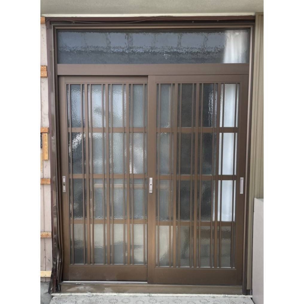 窓工房テラムラの古い玄関引戸を安価に交換したいの施工前の写真1