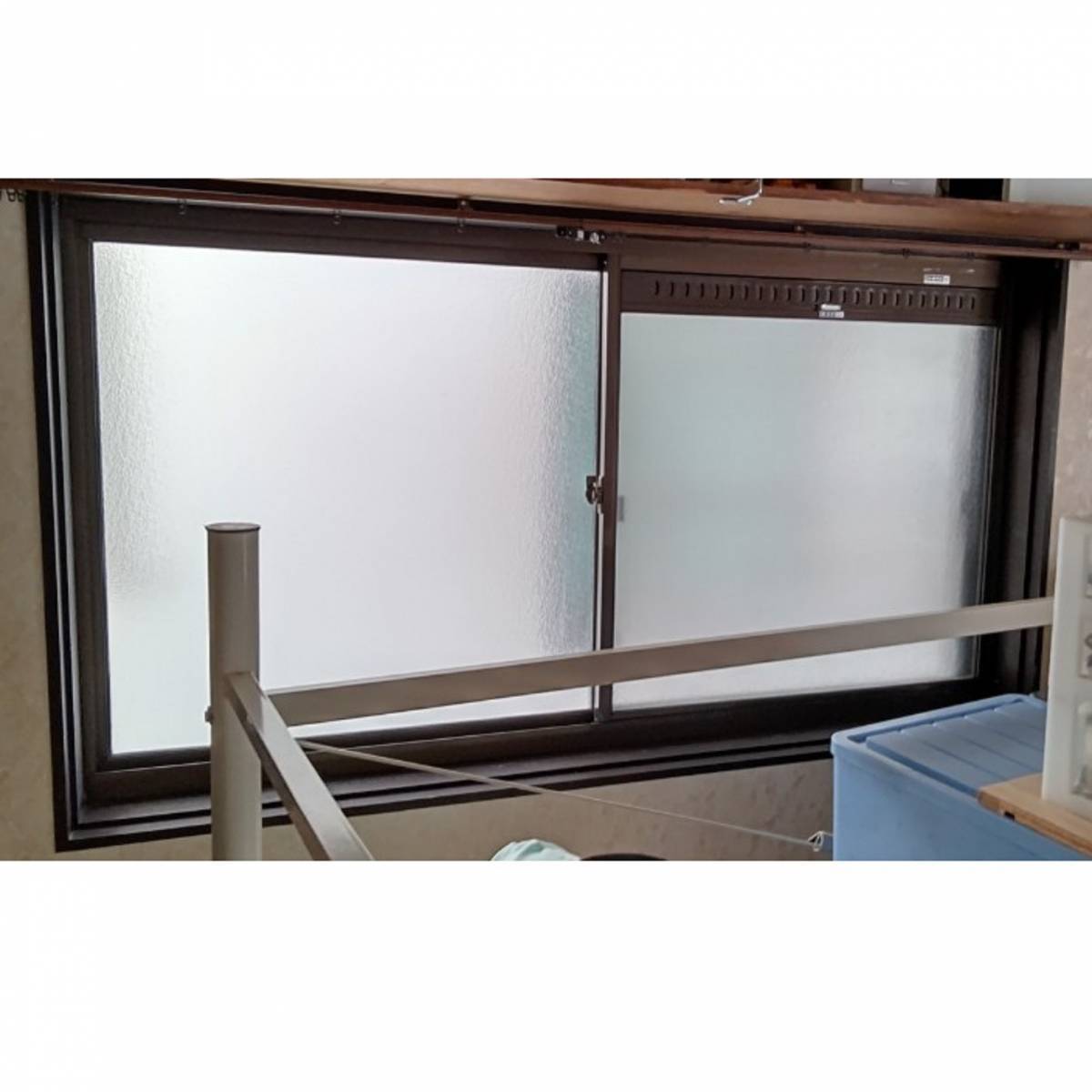 窓工房テラムラの寒いキッチンの窓に断熱対策をしたいの施工前の写真1