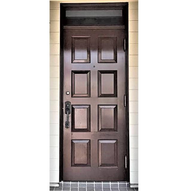 窓工房テラムラの古い木製ドアを新しいアルミ製ドアに交換したいの施工前の写真1