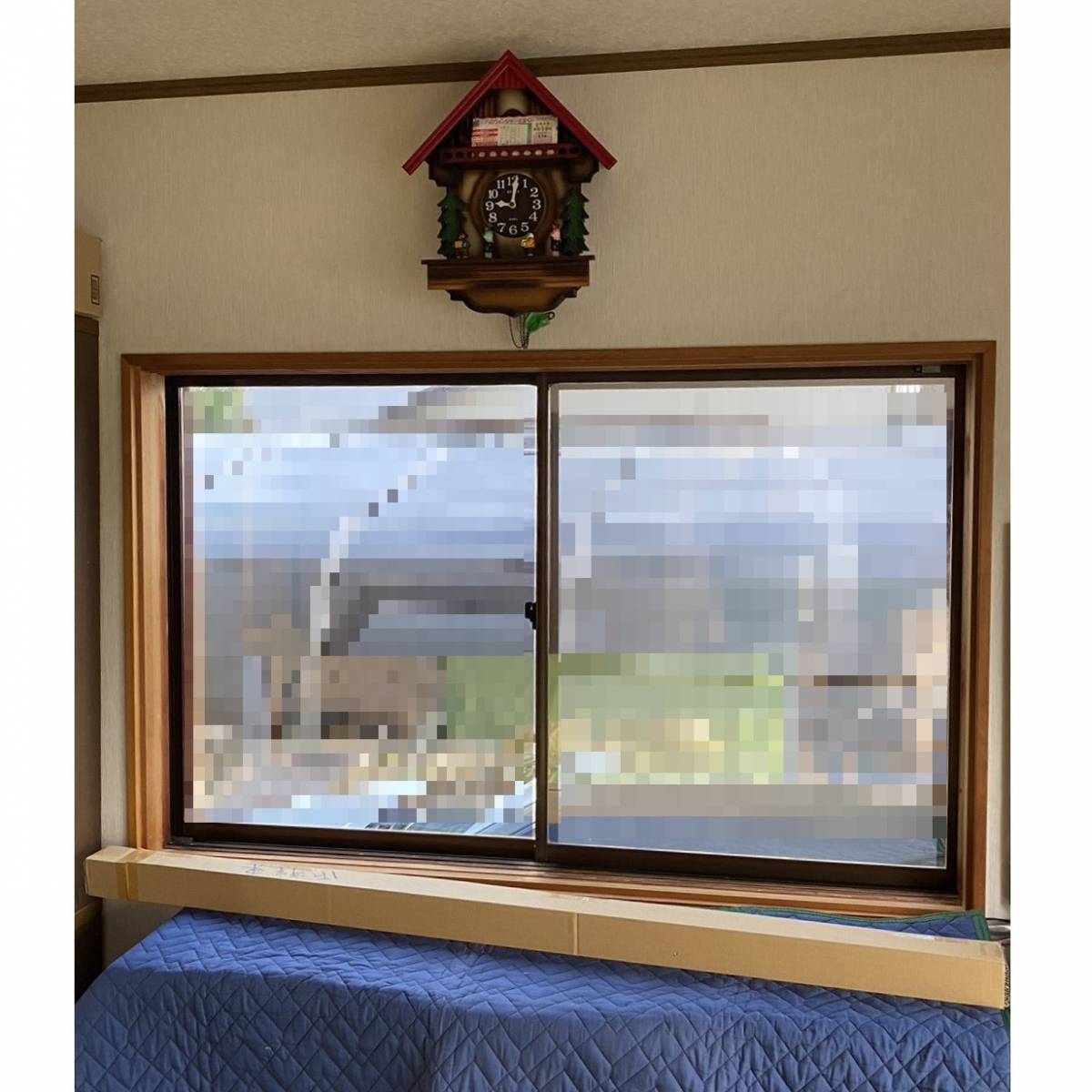 窓工房テラムラの寒さが気になる窓に断熱対策をしたいの施工前の写真1