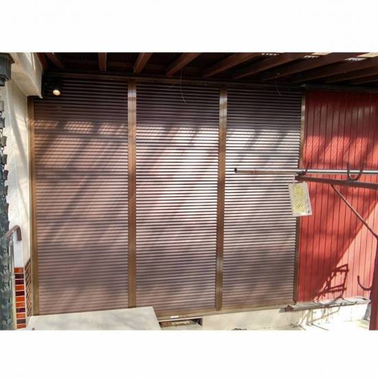 窓工房テラムラの古い雨戸のパネルのみ交換したい施工事例写真1