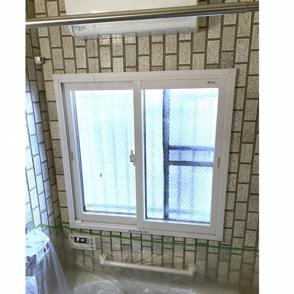 窓工房テラムラの寒い浴室の窓に断熱対策をしたいの施工後の写真1