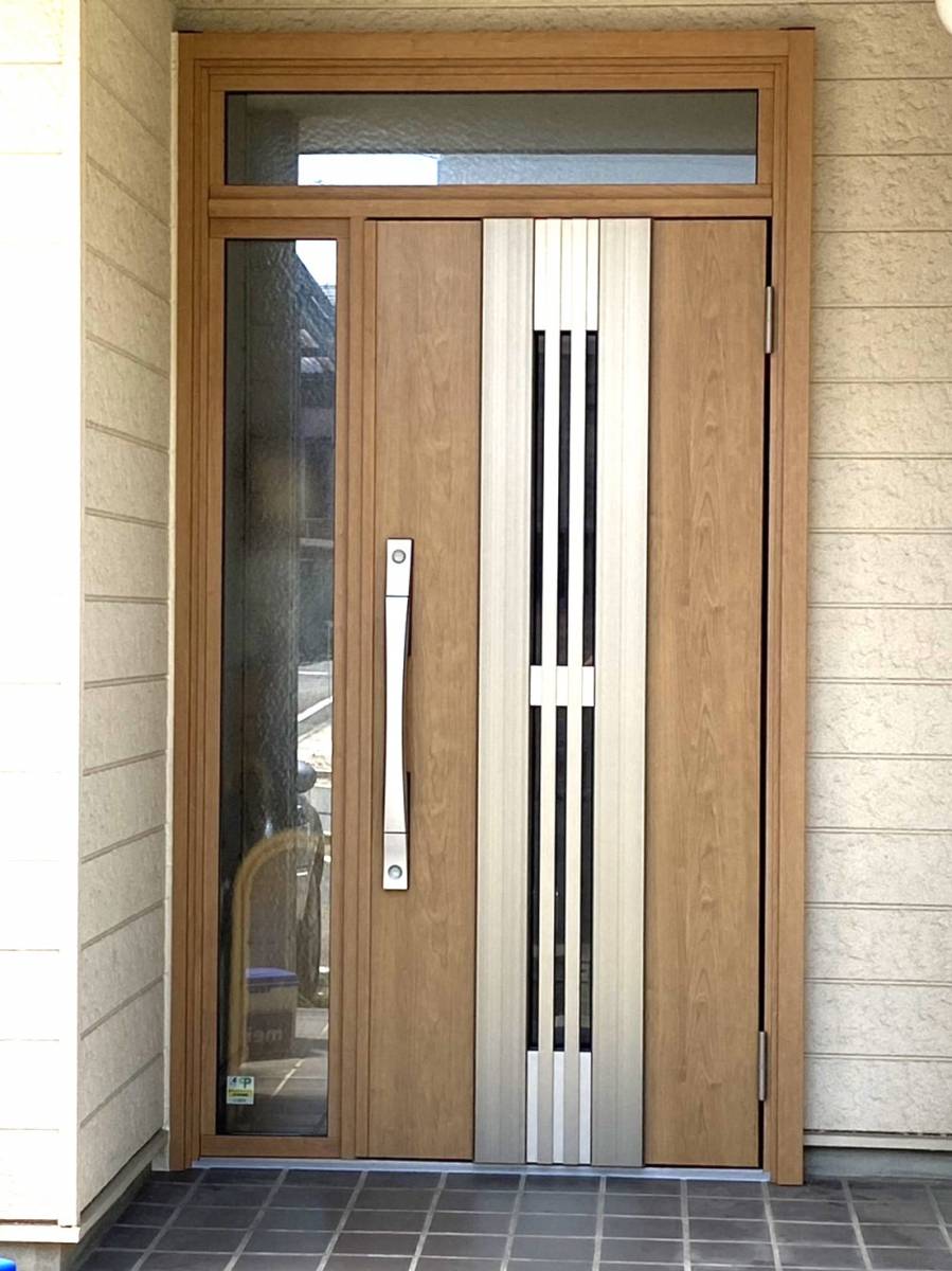 窓工房テラムラの断熱性と防犯性の良いドアに交換したいの施工後の写真1