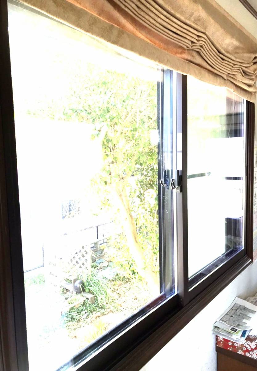 窓工房テラムラの暑さが気になるリビングの窓に断熱対策をしたいの施工後の写真1