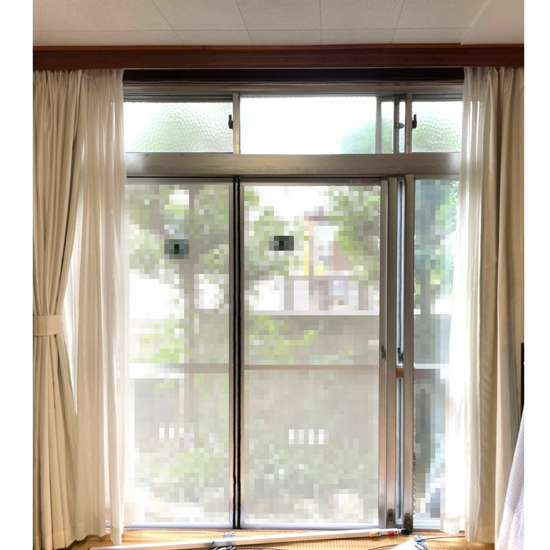 窓工房テラムラの断熱・防犯性の良い窓に交換したいの施工前の写真1