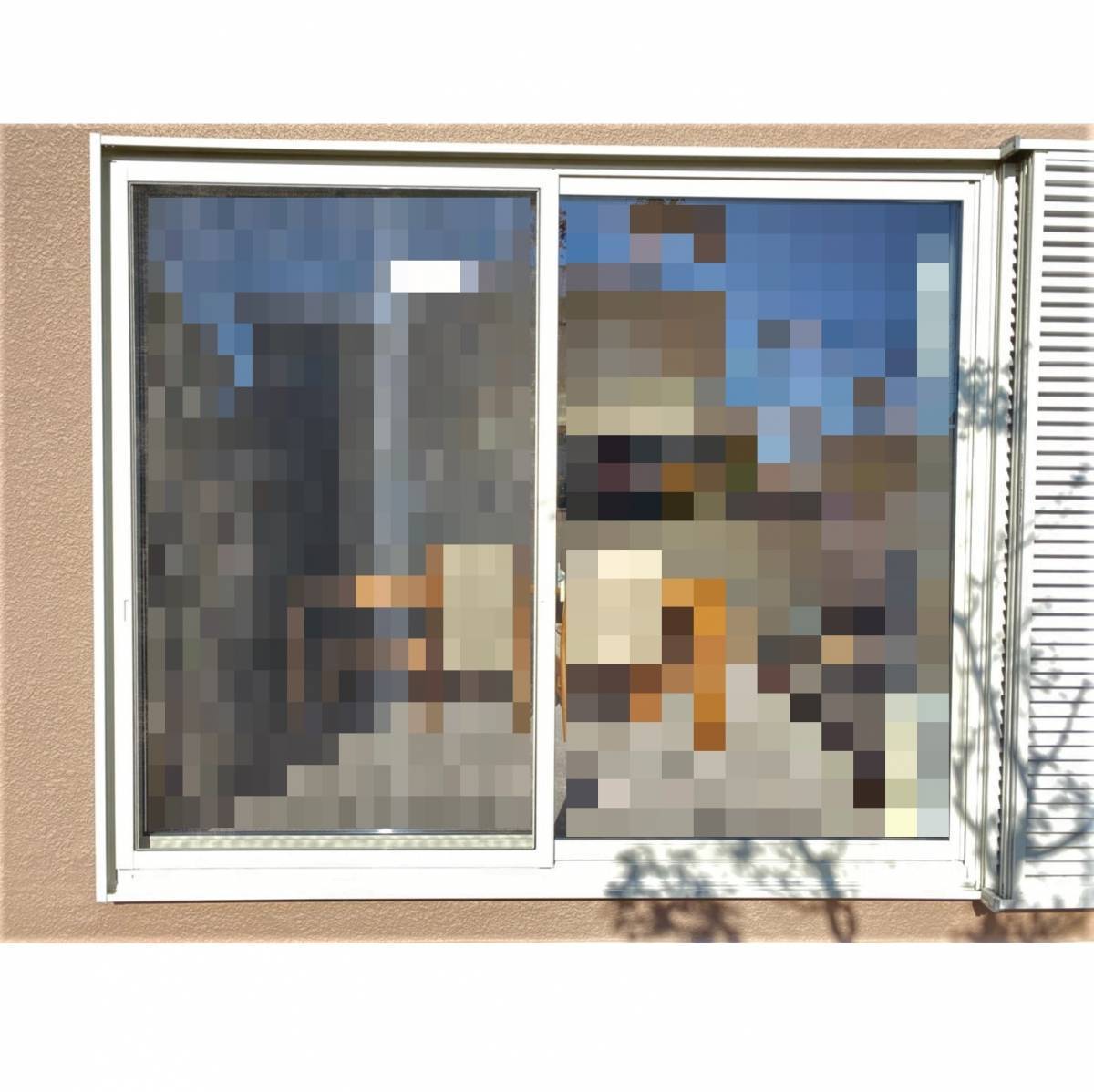 窓工房テラムラの既設雨戸を活かして、窓のみ断熱性の高いサッシに交換してほしいの施工後の写真1