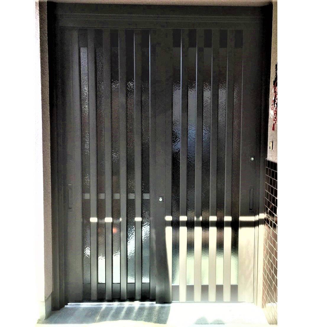 窓工房テラムラの古い玄関引戸の動きが悪いので新しくしたいの施工後の写真1