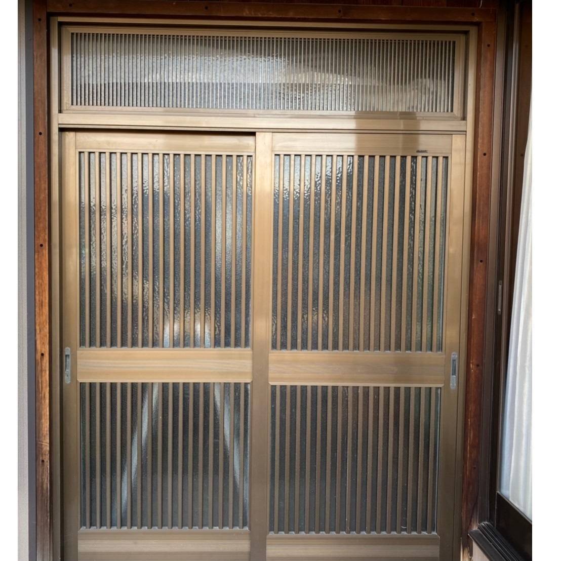 窓工房テラムラの古い玄関引戸を交換したいです。の施工前の写真1