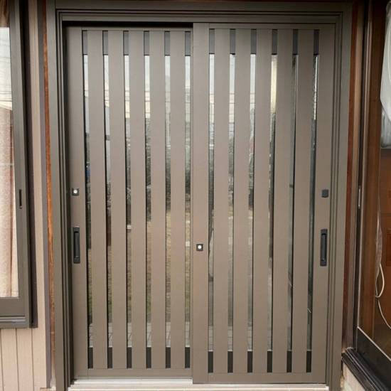 窓工房テラムラの古い玄関引戸を交換したいです。施工事例写真1
