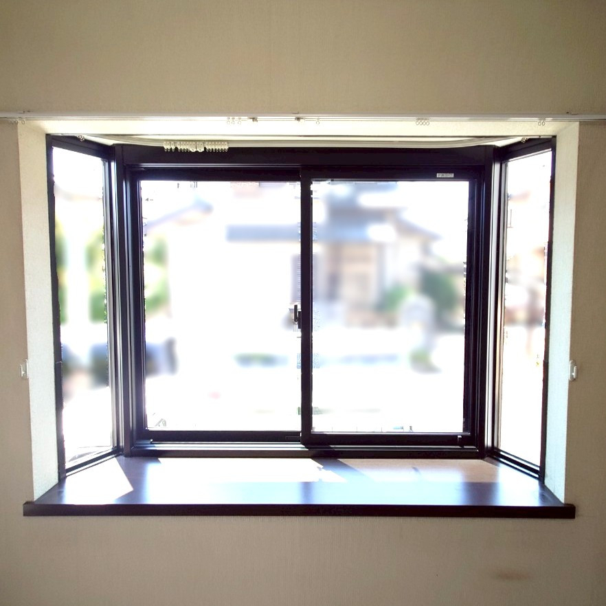 窓工房テラムラの出窓を壊さず断熱リフォームしたい｜愛知県犬山市で取替窓リプラス施工事例の施工後の写真3