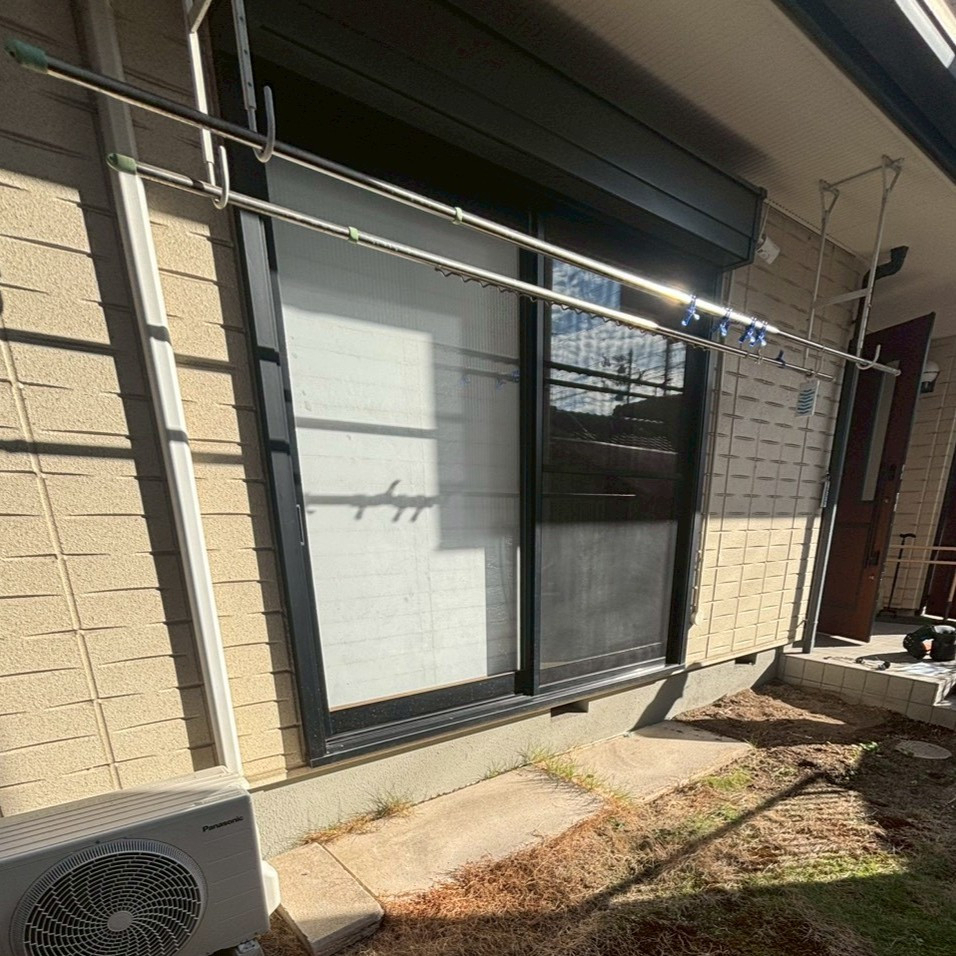 窓工房テラムラの窓の外にデッキを付けたい｜愛知県春日井市でLIXIL樹ら楽ステージ施工事例の施工前の写真1