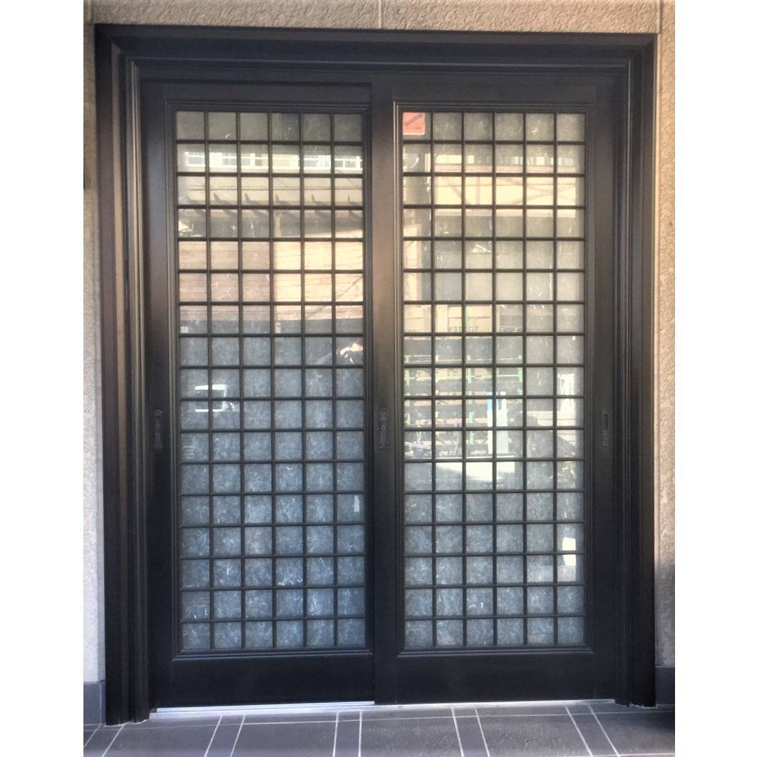 窓工房テラムラの玄関引戸から玄関ドアに交換したいの施工前の写真1