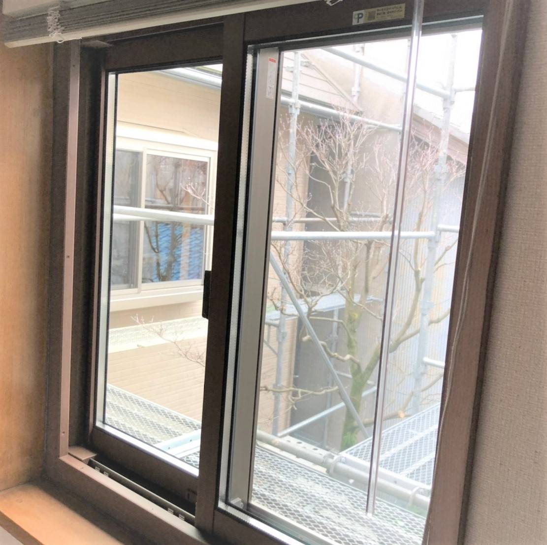 窓工房テラムラの部屋の窓が寒いです。窓に問題があるのでしょうか。の施工後の写真1