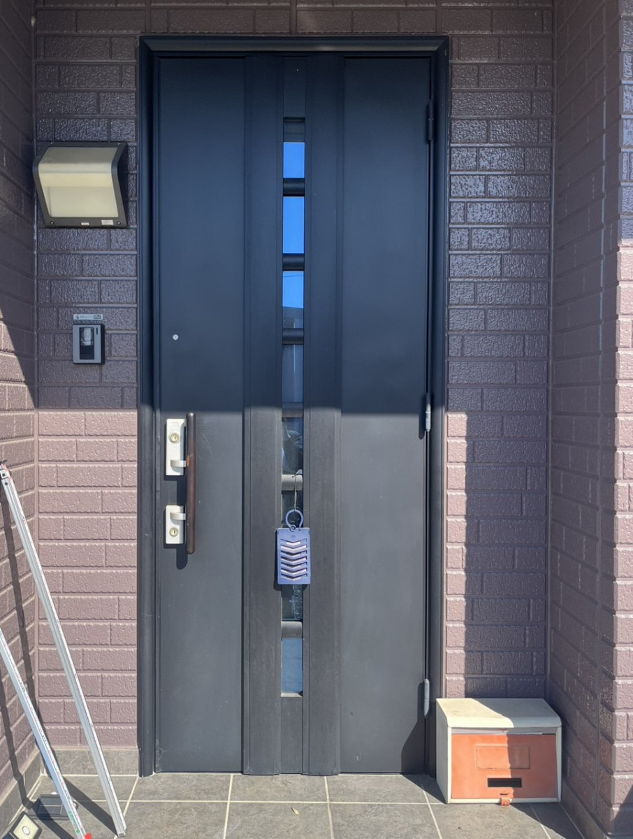 まどラボ・たてののリシェント玄関ドア　71N型　《足利市》の施工前の写真1