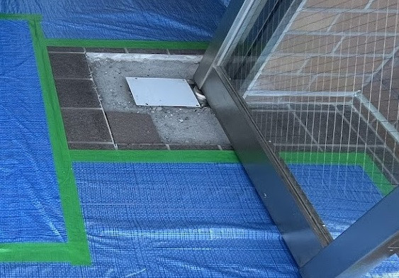 ヨシモクの茂原市　「マンション共用入口ドアのフロアヒンジ」交換しましたの施工後の写真2