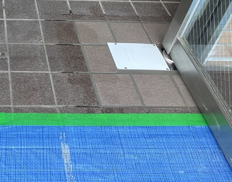 ヨシモクの茂原市　「マンション共用入口ドアのフロアヒンジ」交換しましたの施工後の写真3