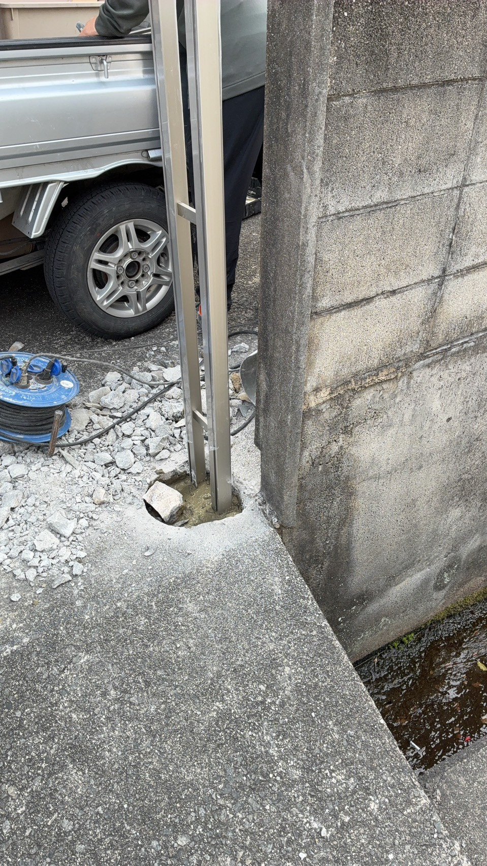 HOTTAの老朽による取替の施工前の写真1