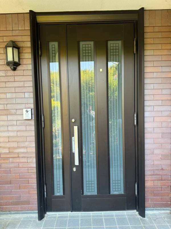 HOTTAの【江田島市中央】玄関取替の施工前の写真1