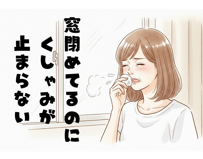 恐怖の花粉シーズン到来！窓の隙間から花粉が入ってくるって知ってましたか？ 中原建材のブログ 写真3