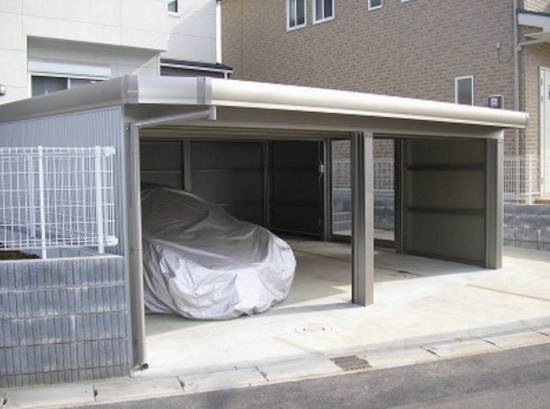 相川スリーエフのガレージを作りたい。施工事例写真1