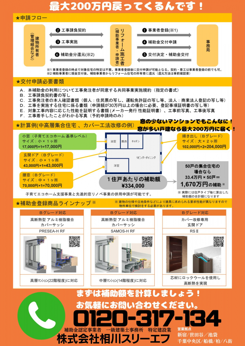 相川スリーエフのマンションのサッシ取り替えで2024年補助金をゲットしましょう。窓もドアも丸ごと。の施工前の写真3