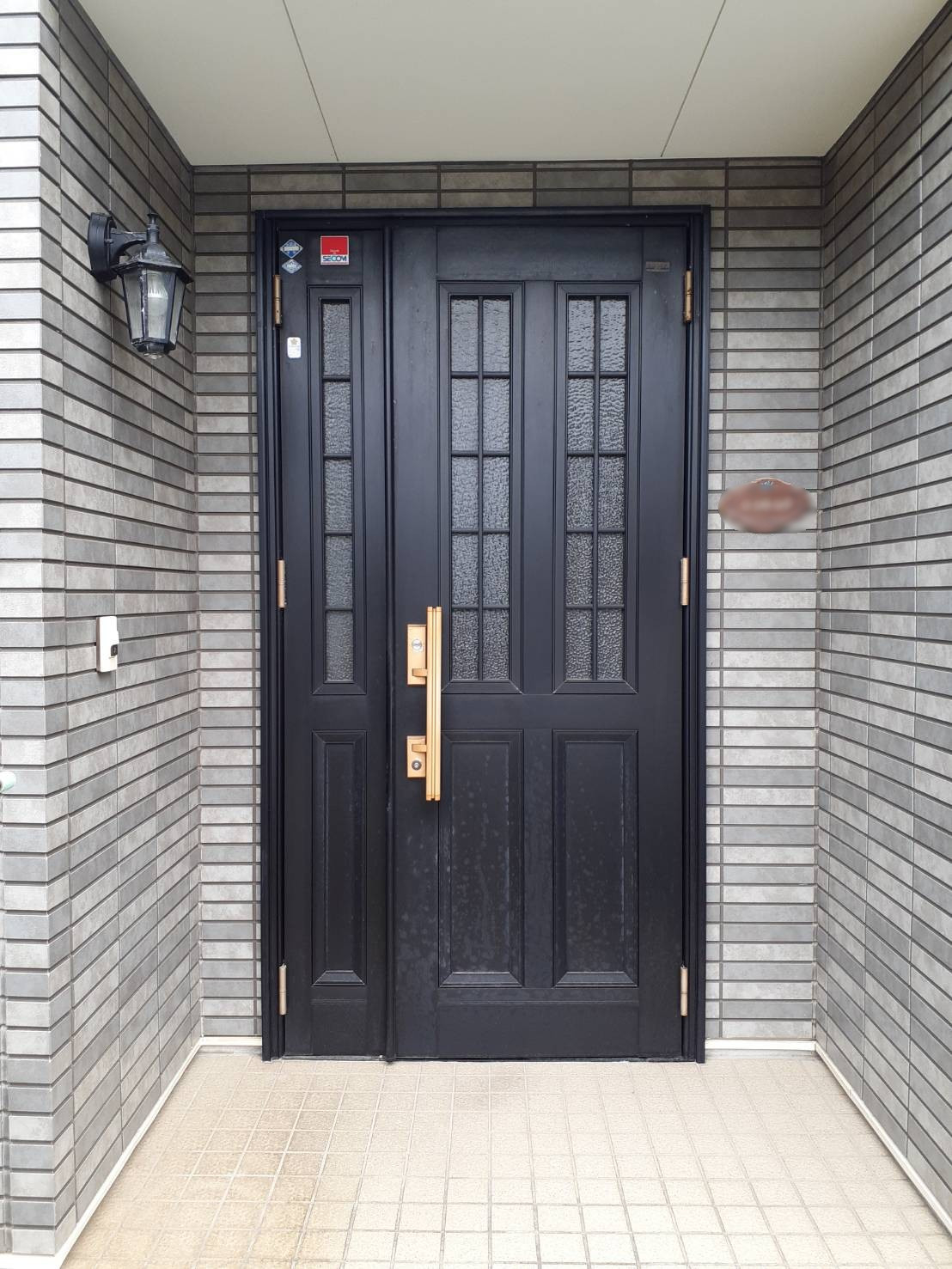 森サッシ工業の玄関ドア取替工事　№3の施工前の写真1