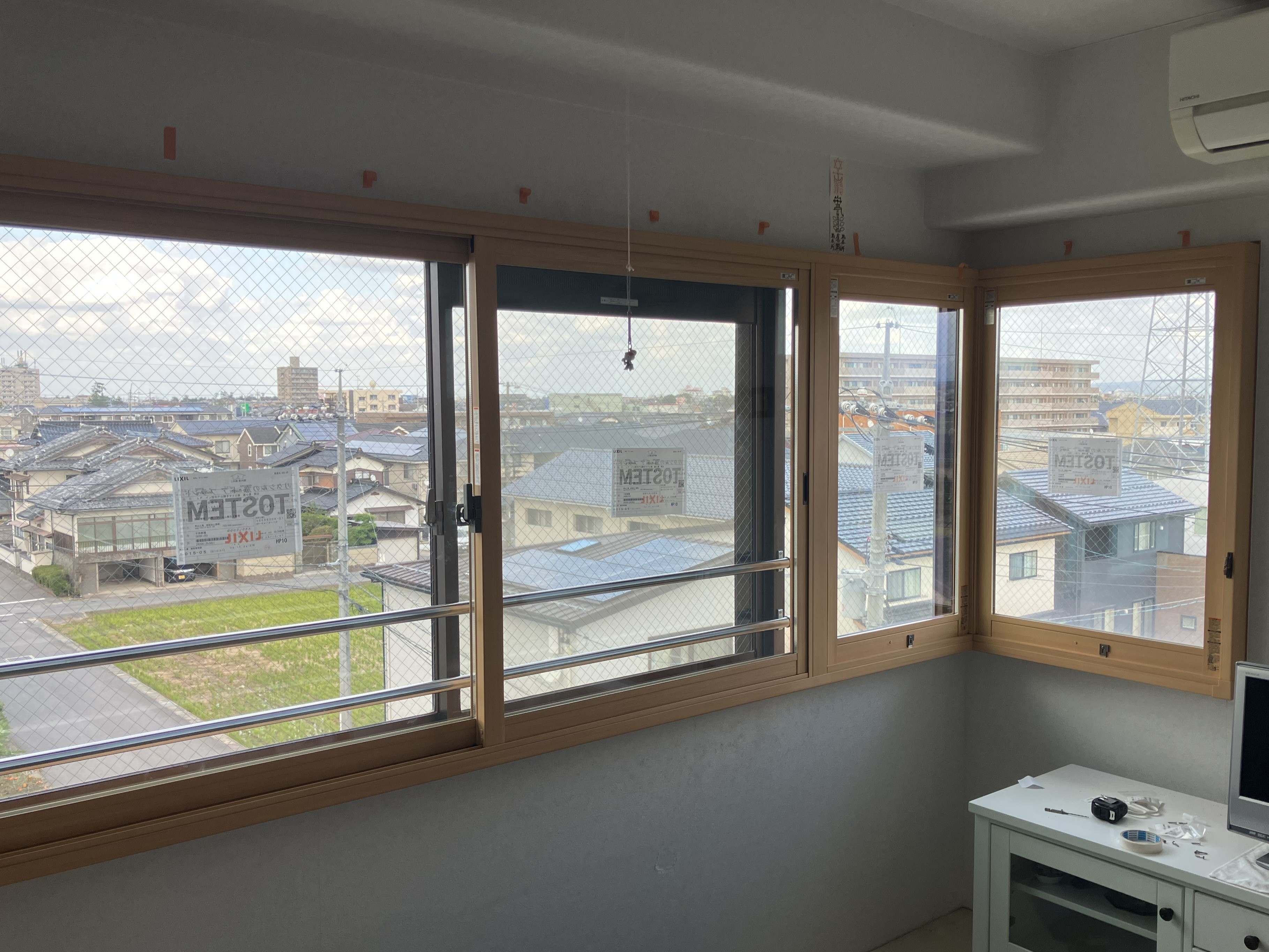 前田硝子建材店の【米子市 米原】内窓を設置して寒さのお悩みを解決の施工後の写真1