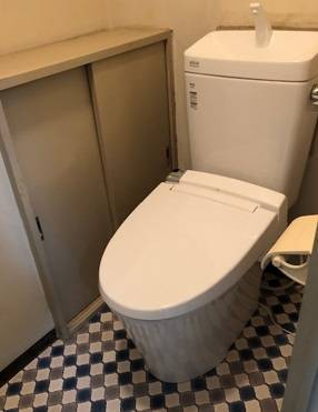 丸美のトイレの交換施工事例写真1