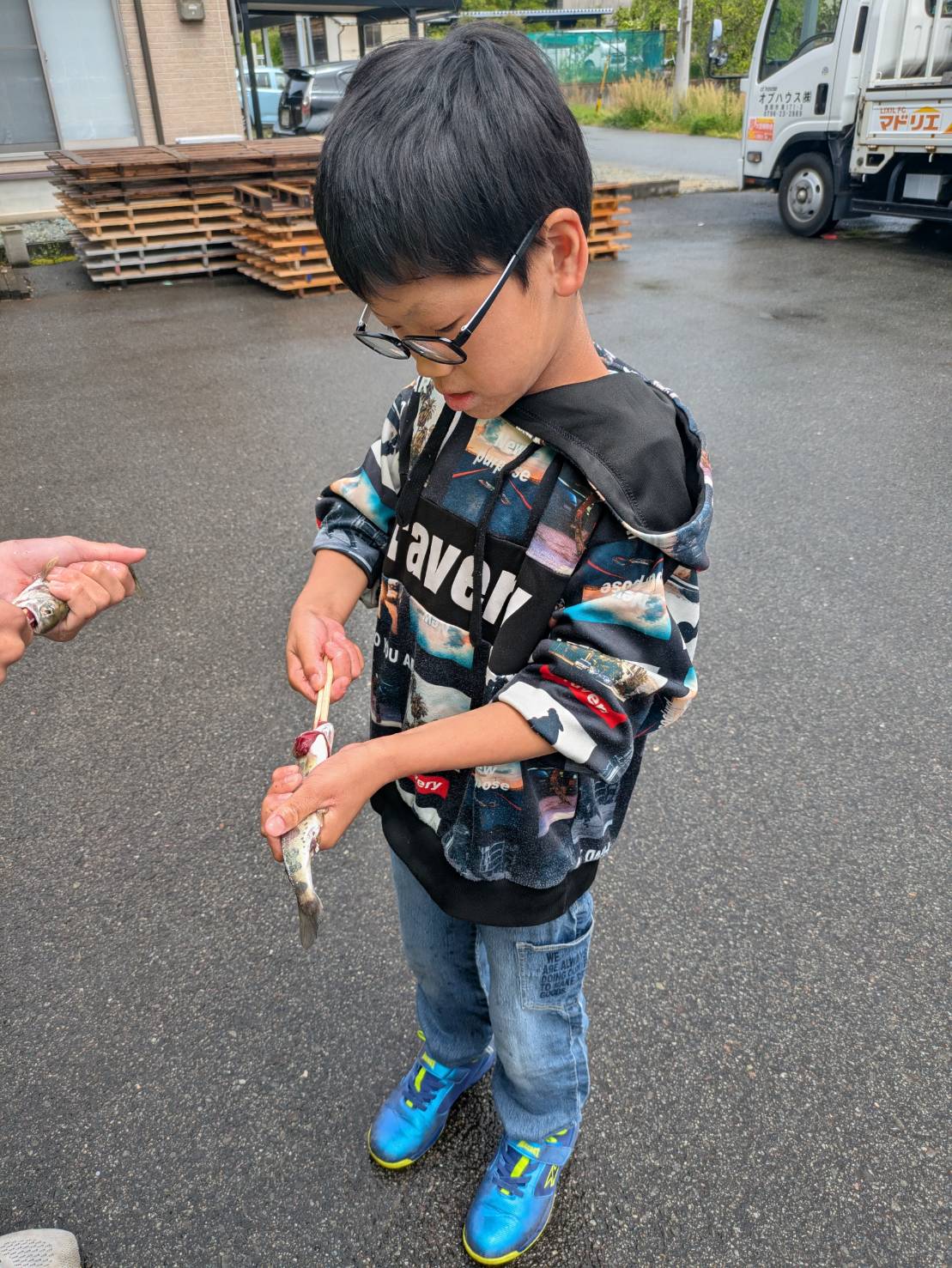 初めての魚調理🐟 オブハウスのブログ 写真2