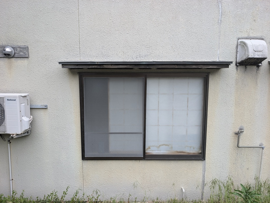 オブハウスのサッシ取替施工の施工前の写真1