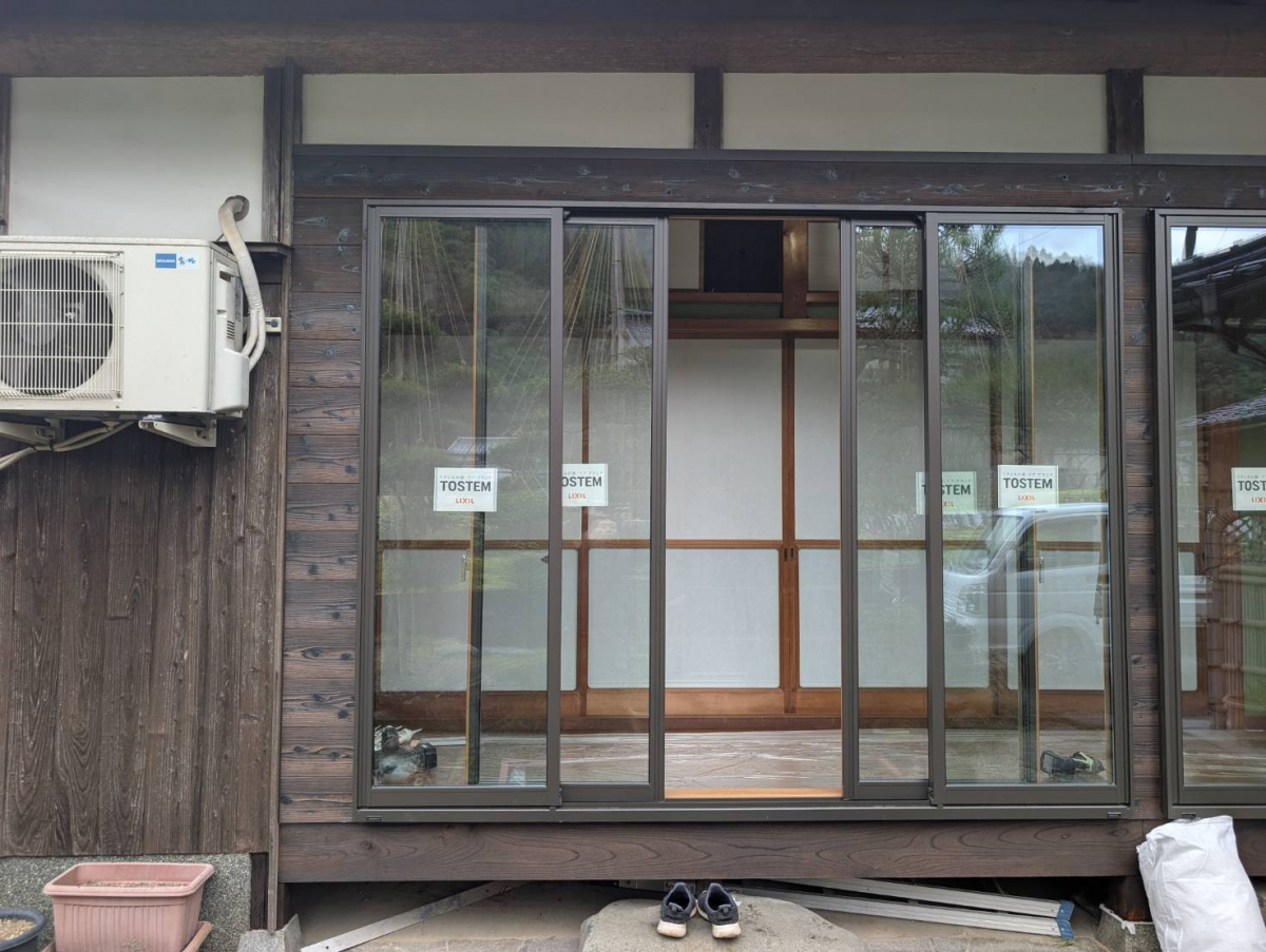 オブハウスのサッシ取り換え工事の施工後の写真1