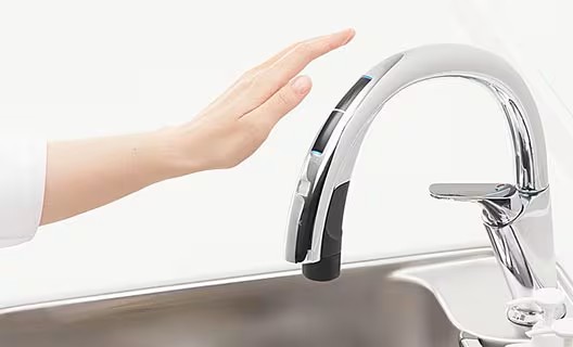 吐水・止水の操作がいらない賢い水栓 鎌田トーヨーのブログ 写真4