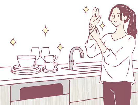 ボタン一つでしっかり洗浄、乾燥まで! 鎌田トーヨーのブログ 写真3