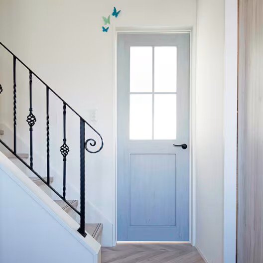 パーツや床とドアの組み合わせで個性溢れるお部屋に 鎌田トーヨーのブログ 写真2