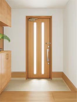 リシェント玄関ドア🚪採光 鎌田トーヨーのブログ 写真4