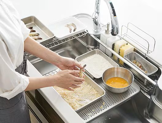 調理や片づけがしやすいシンク 鎌田トーヨーのブログ 写真3