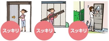 暑い季節も自然の風を採り込んで快適。 鎌田トーヨーのブログ 写真5