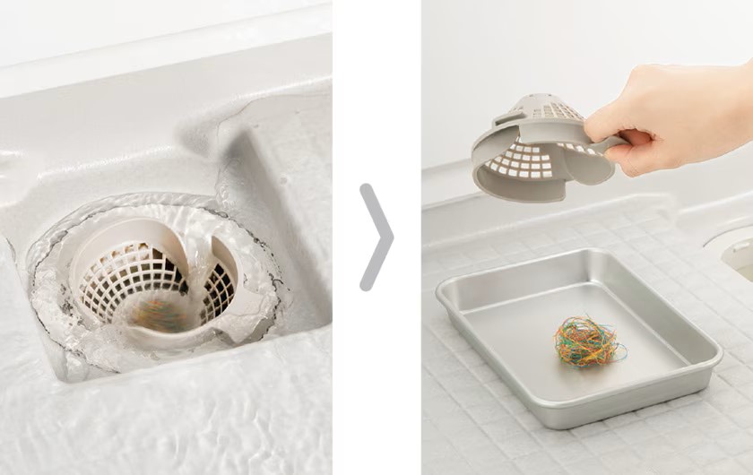 リデア🛁パッとくるりんポイ排水口 鎌田トーヨーのブログ 写真3