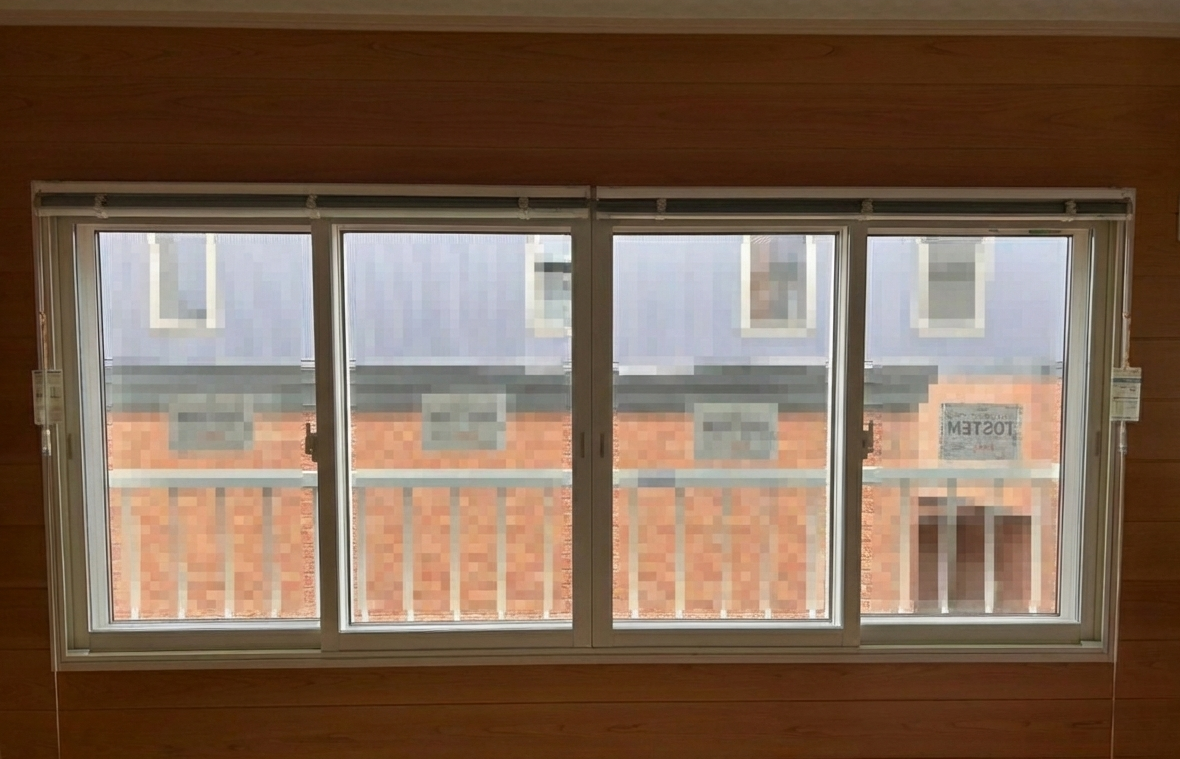 鎌田トーヨーの🏠 施工事例:大開口の窓も「インプラス」で断熱&防音バッチリ!✨の施工事例詳細写真2