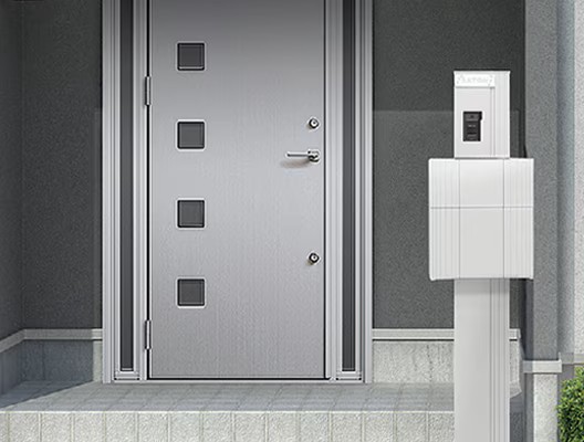 機能門柱で見た目も機能もすっきり 鎌田トーヨーのブログ 写真9