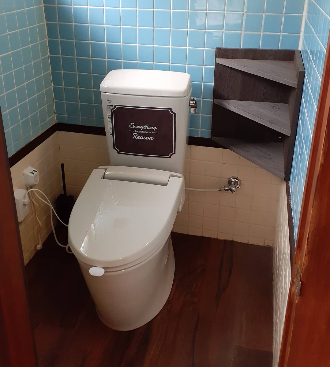 鎌田トーヨー住器の【青森市浪岡】和式トイレから洋式トイレに替えました🚽の施工後の写真1