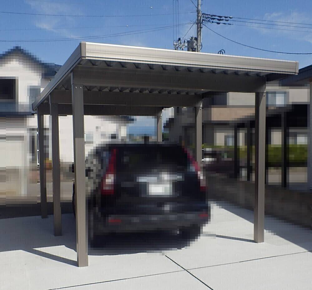 鎌田トーヨー住器の【藤崎町】カーポート取り付けました🚗の施工後の写真3