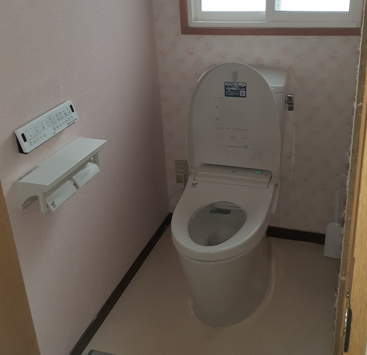 鎌田トーヨー住器のトイレ取替工事🚽の施工後の写真1