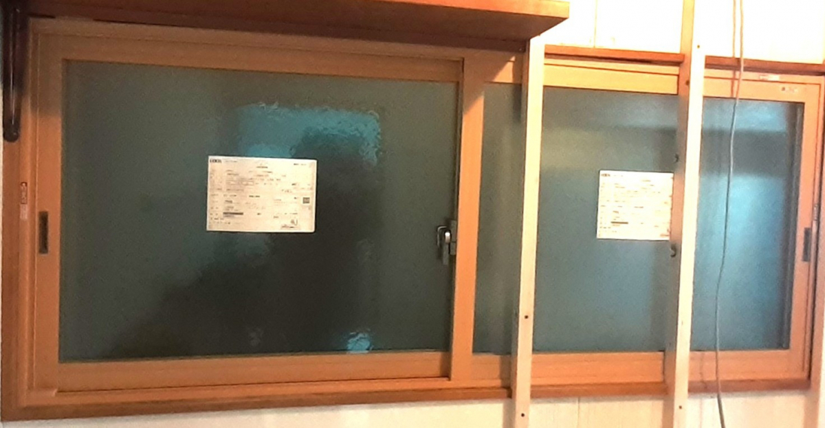 鎌田トーヨーの脱衣室の窓にもインプラス!の施工後の写真1