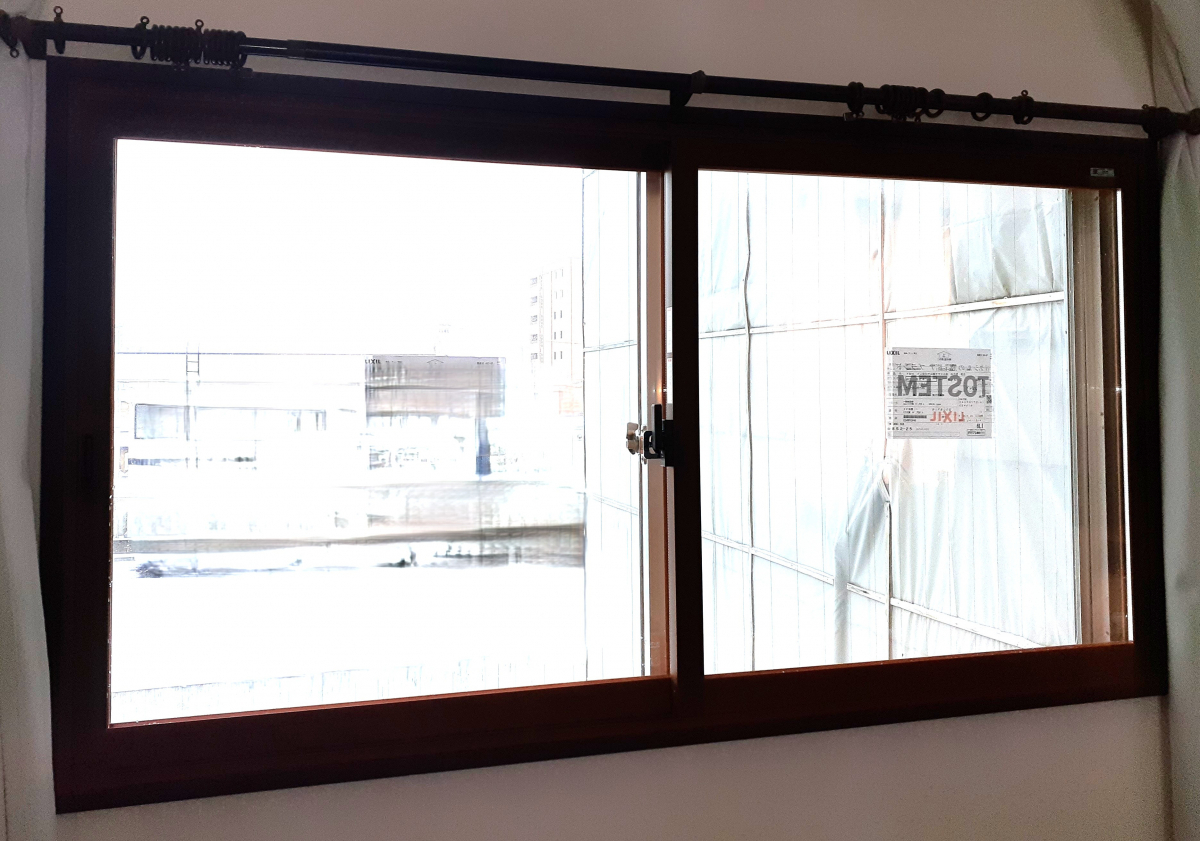 鎌田トーヨーの内窓インプラス取付の施工後の写真1