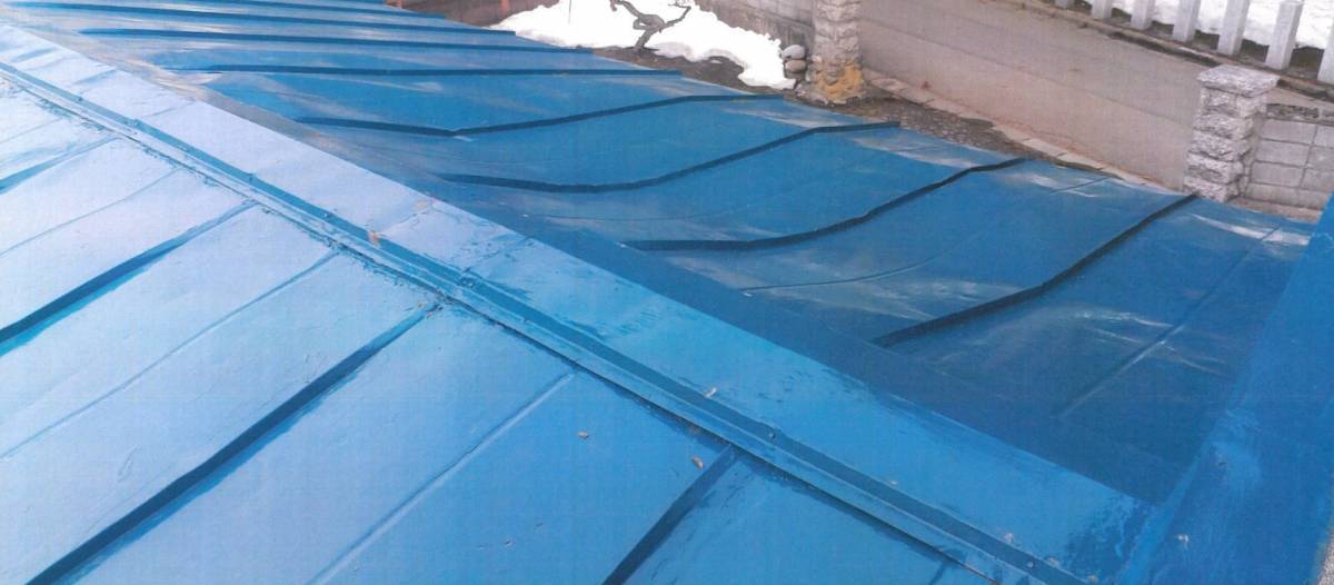 鎌田トーヨー住器の【弘前市】大雪の被害😱屋根の補修しました！！の施工前の写真1