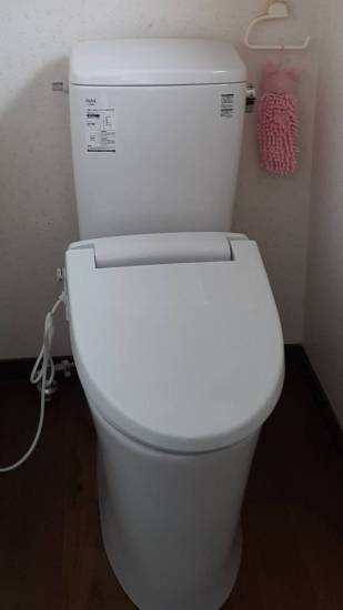 鎌田トーヨー住器の【青森市浪岡】トイレが故障したので新しくしたい！🚽施工事例写真1