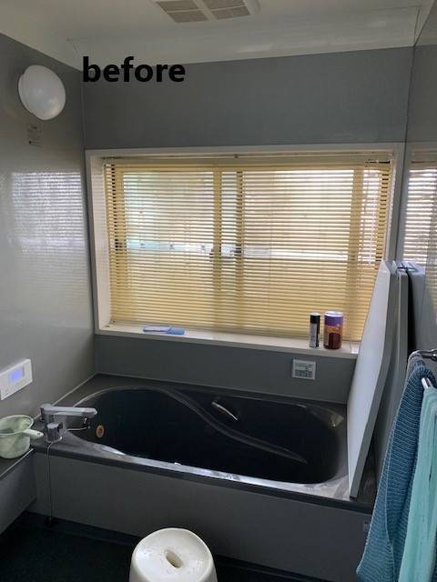FBT新白河店のこどもみらい住宅支援事業対応　浴室改修工事の施工前の写真1