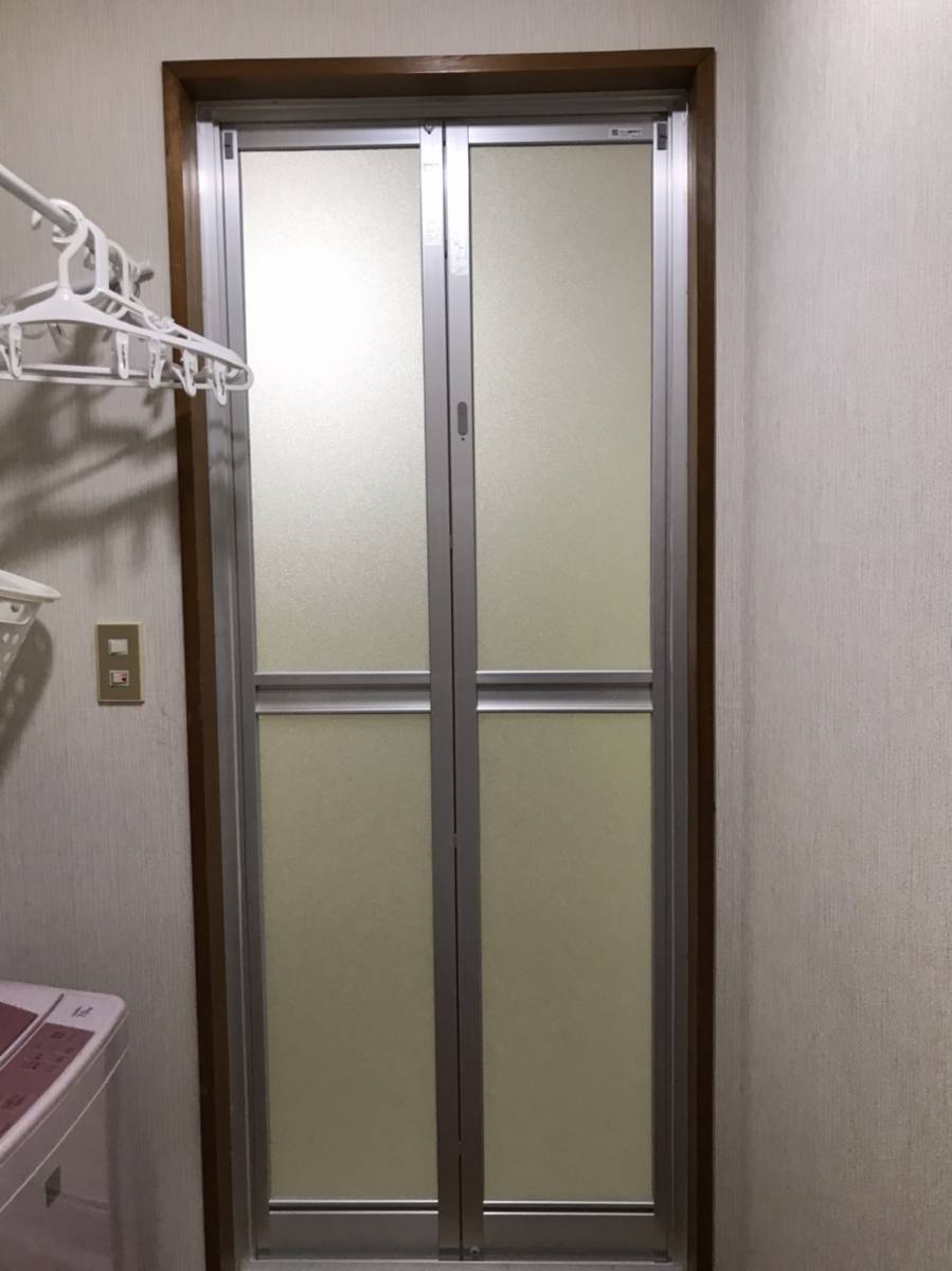 アリックスのリフォーム浴室中折ドアの施工後の写真1
