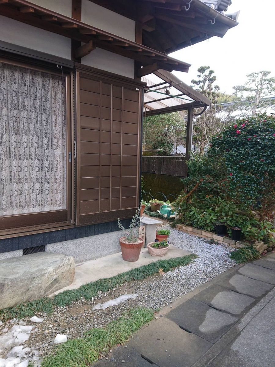 アリックスの郵便ポスト設置の施工前の写真1